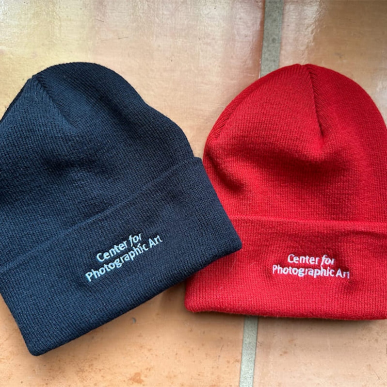 Embroidered Knit Beanie
